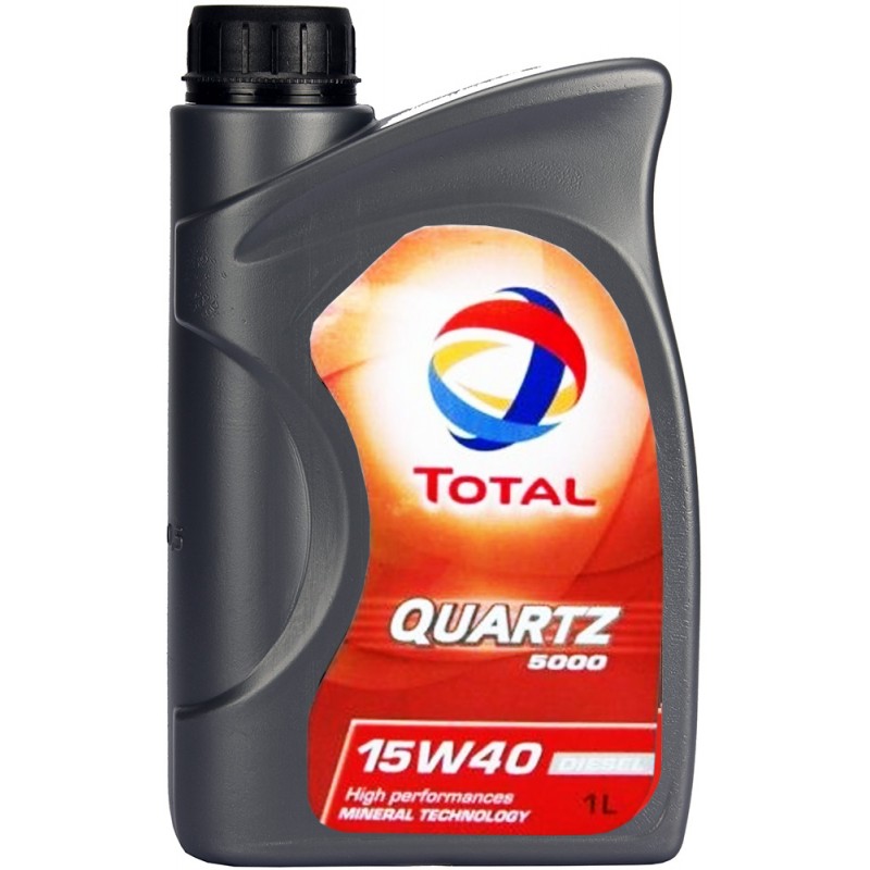 TOTAL QUARTZ 5000 15w40 SL/CF 1л