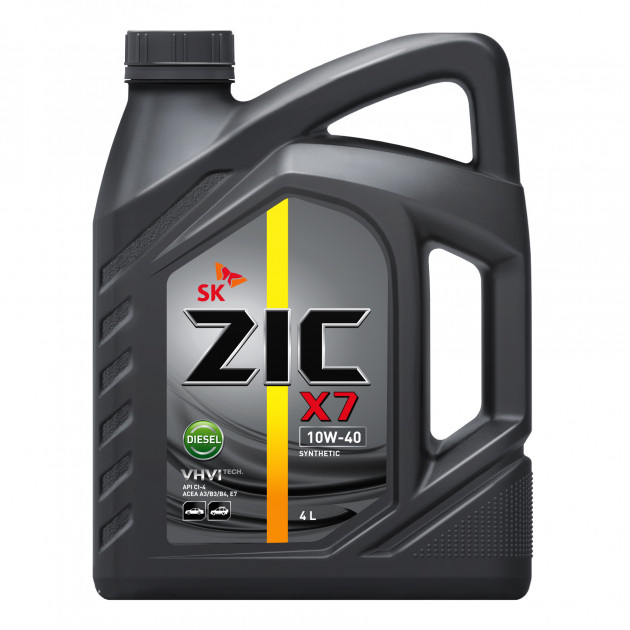 ZIC X7 10W-40 Diesel 4л