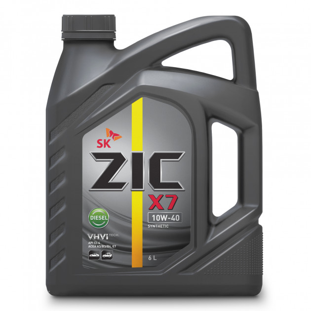 ZIC X7 10W-40 Diesel 6л